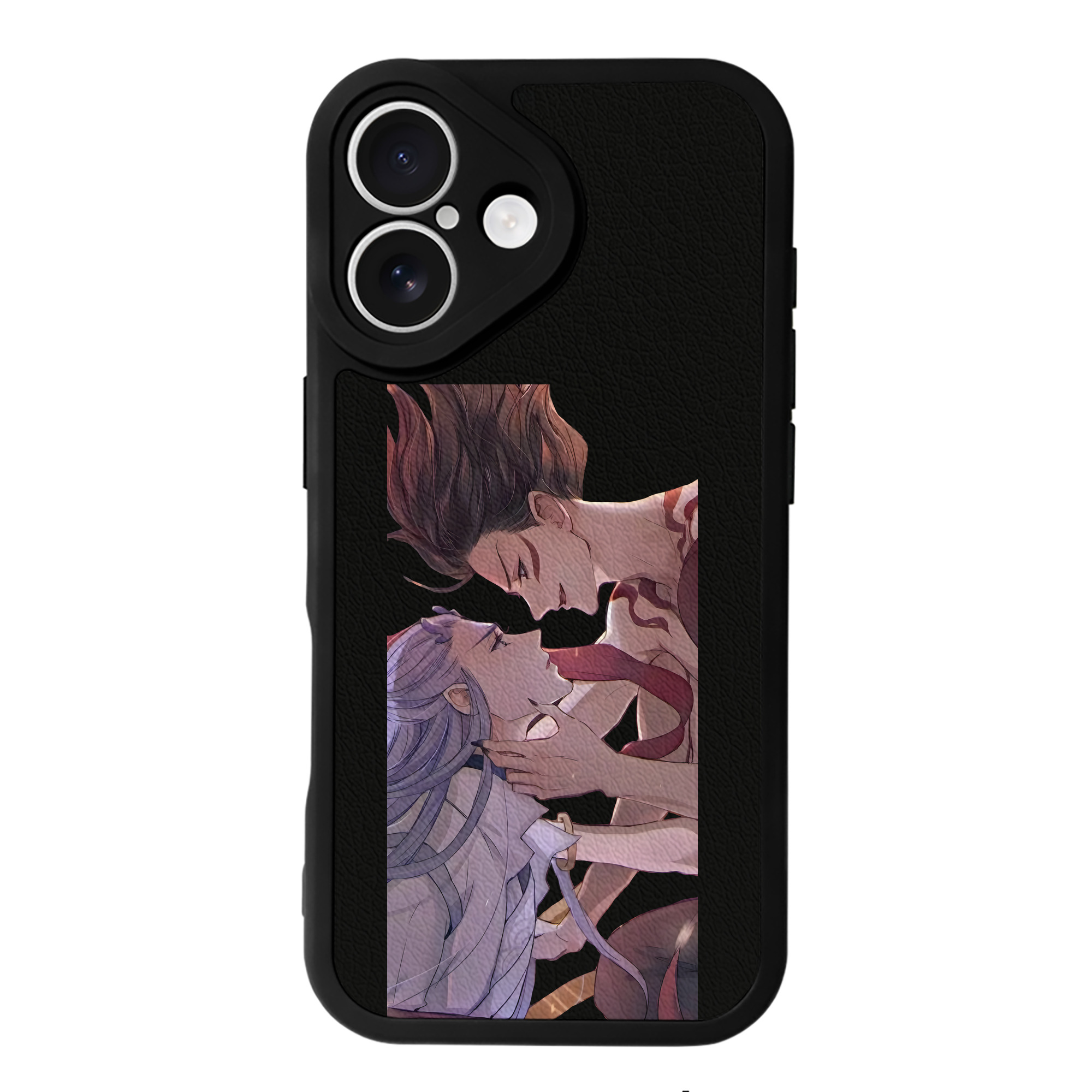 （画像用） Ne Zha 2 ナタ 魔童の大暴れ 【iPhone 16シリーズ対応】シリコンスマホケース（レザー調） 材質：シリコン
